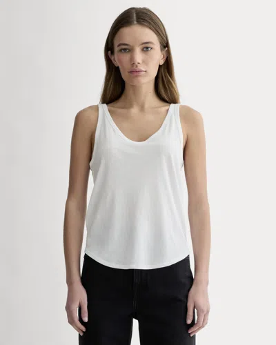 Everlane Air Cami Top In White
