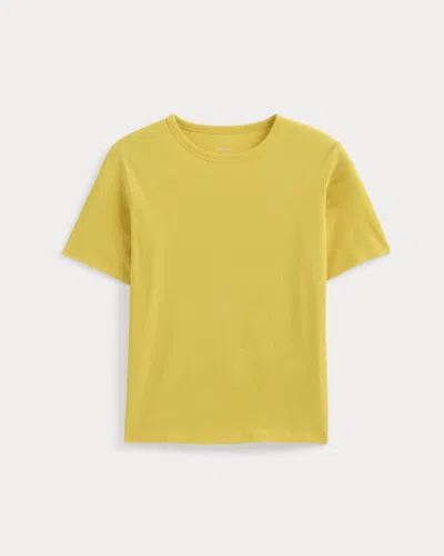Everlane Air Tshirt In Passion Fruit In Yellow
