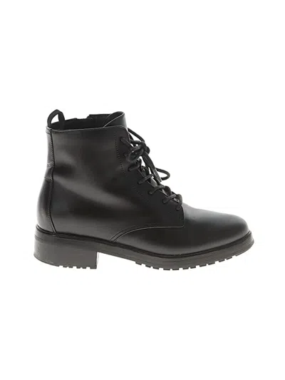 Pre-owned Everlane Ankle Boots In Black