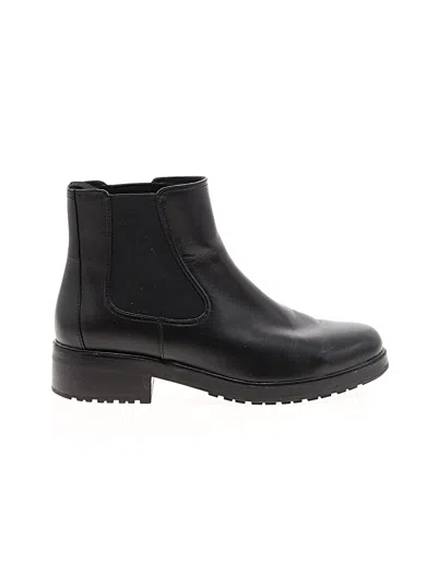 Pre-owned Everlane Ankle Boots In Black