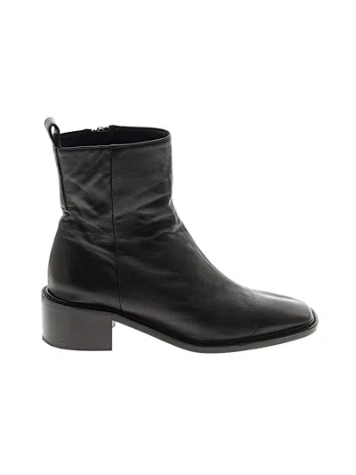 Pre-owned Everlane Ankle Boots In Black