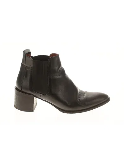 Pre-owned Everlane Ankle Boots In Black