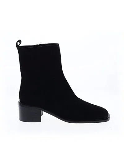 Pre-owned Everlane Ankle Boots In Black