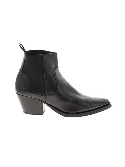Pre-owned Everlane Ankle Boots In Black
