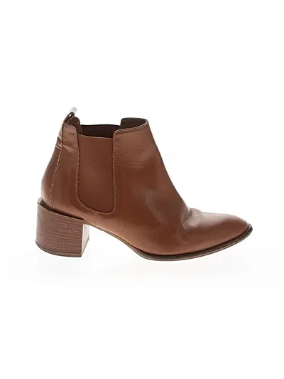 Pre-owned Everlane Ankle Boots In Brown