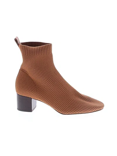 Pre-owned Everlane Ankle Boots In Brown