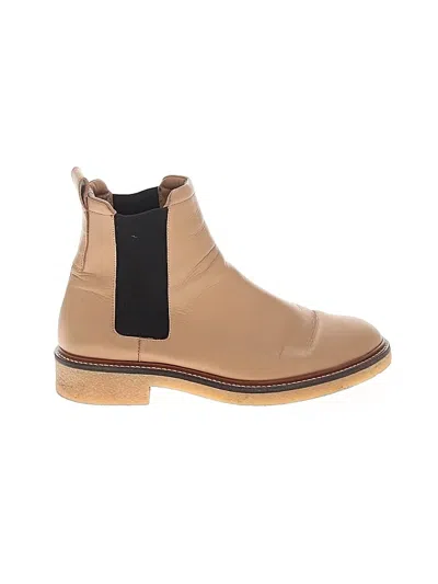 Pre-owned Everlane Ankle Boots In Tan