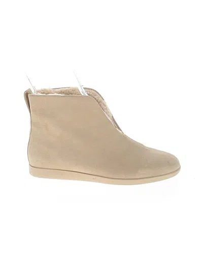 Pre-owned Everlane Ankle Boots In Tan