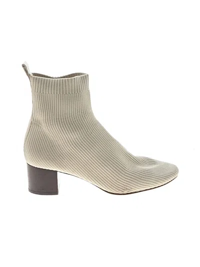 Pre-owned Everlane Ankle Boots In White