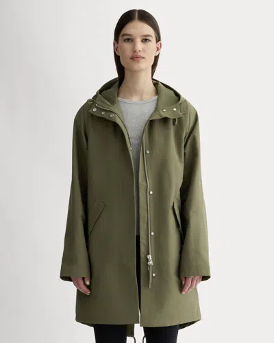 Everlane Anorak In Kalamata In Green