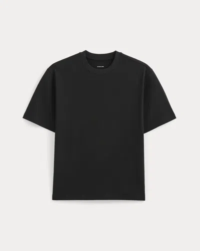 Everlane Archive Relaxed-fit Cotton Crew Tshirt In Black