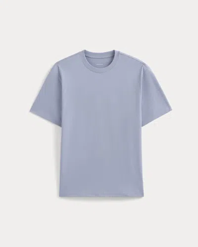 Everlane Archive Standard-fit Cotton Crew Tshirt In Aleutian In Blue