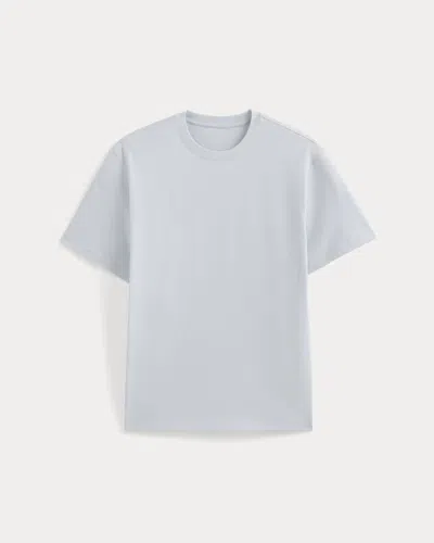 Everlane Archive Standard-fit Cotton Crew Tshirt In Skywriting In White