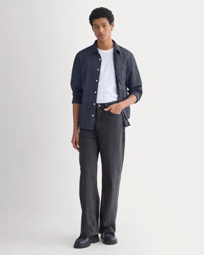 Everlane Baggy Jean In Black In Multi