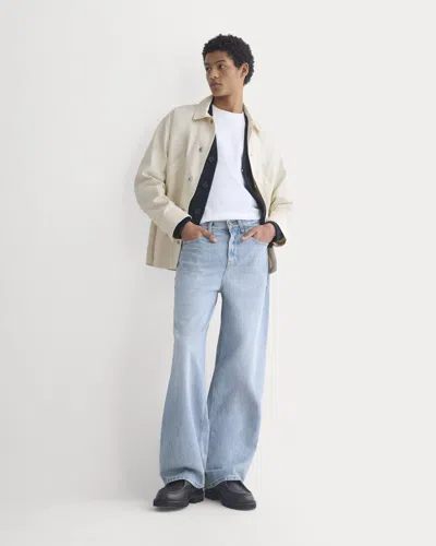 Everlane Baggy Jean In Light Indigo In Multi