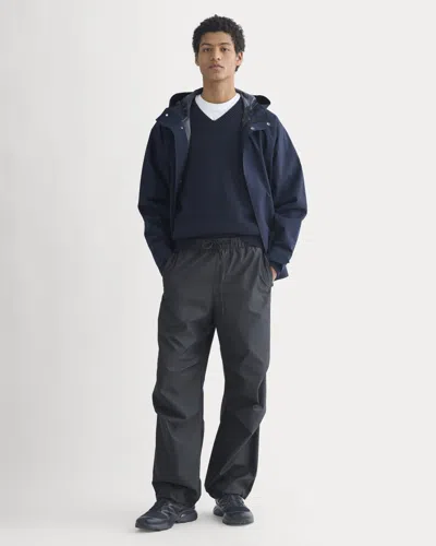 Everlane Baggy Parachute Pant In Washed Black