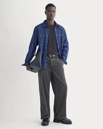 Everlane Baggy Rigid Jean In Black