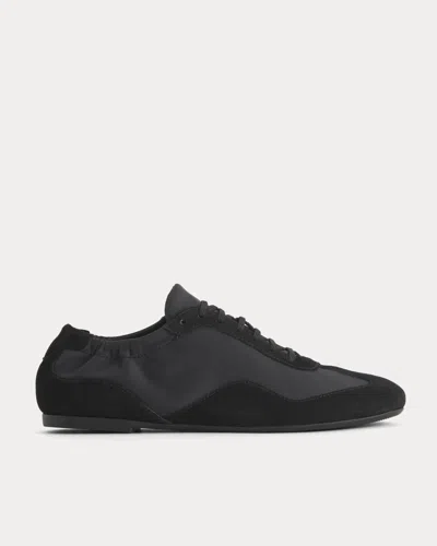 Everlane Ballet Sneaker In Black Suede