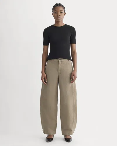 Everlane Balloon Chino Pant In Soft Brown