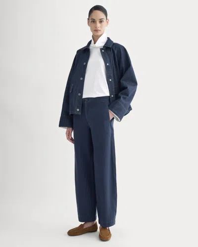 Everlane Balloon Pant In Blue
