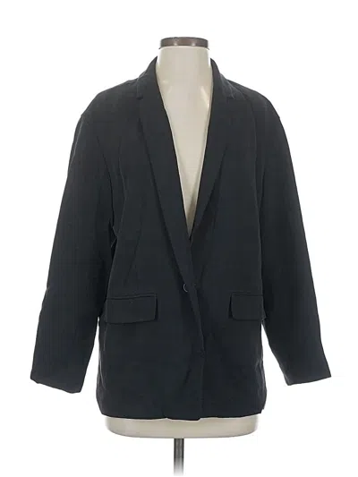 Pre-owned Everlane Blazer Jacket In Black