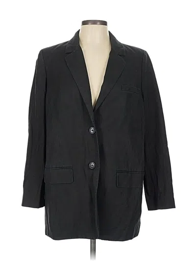 Pre-owned Everlane Blazer Jacket In Black