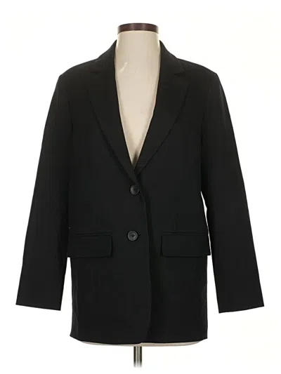 Pre-owned Everlane Blazer Jacket In Black