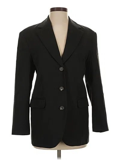 Pre-owned Everlane Blazer Jacket In Black