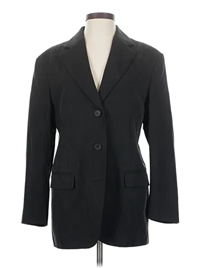 Pre-owned Everlane Blazer Jacket In Black