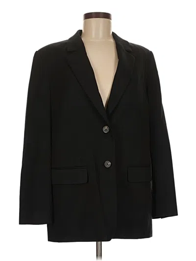 Pre-owned Everlane Blazer Jacket In Black