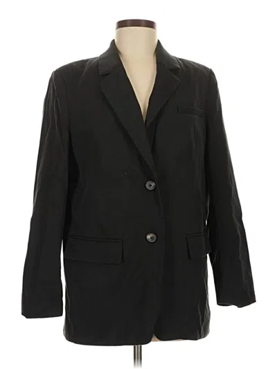 Pre-owned Everlane Blazer Jacket In Black