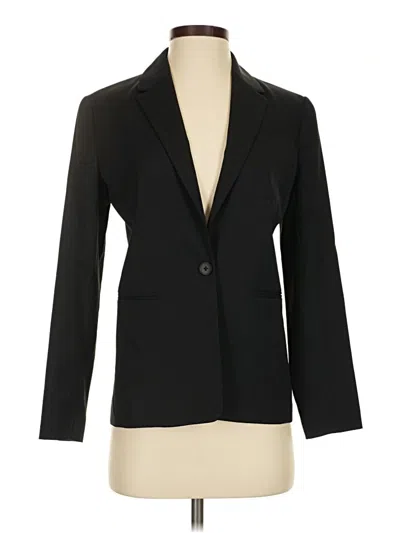 Pre-owned Everlane Blazer Jacket In Black