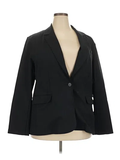 Pre-owned Everlane Blazer Jacket In Black
