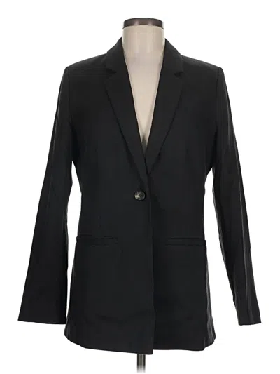 Pre-owned Everlane Blazer Jacket In Black