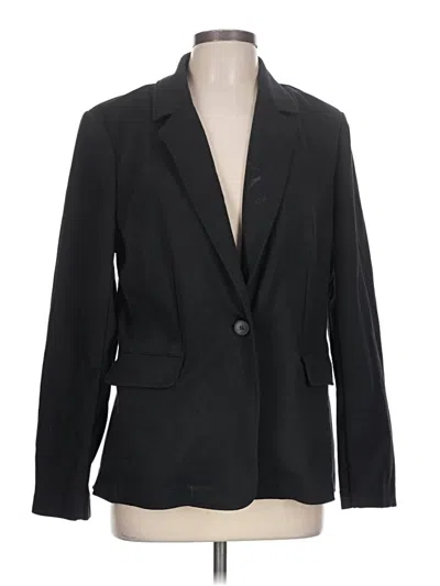 Pre-owned Everlane Blazer Jacket In Black