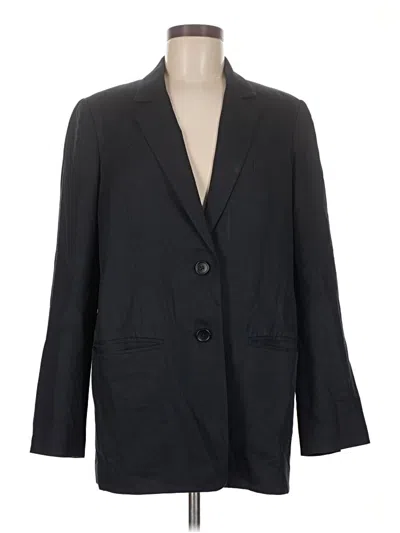 Pre-owned Everlane Blazer Jacket In Black