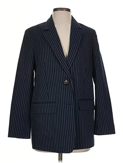 Pre-owned Everlane Blazer Jacket In Blue