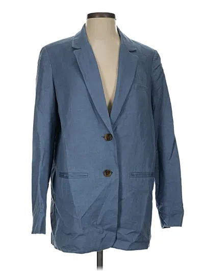 Pre-owned Everlane Blazer Jacket In Blue