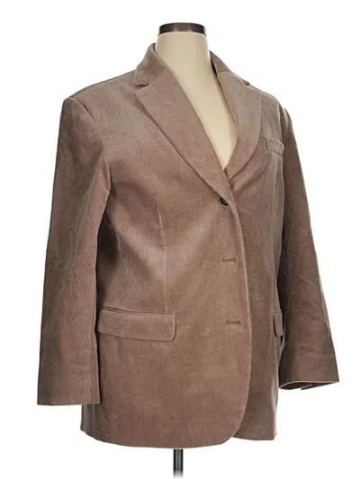 Pre-owned Everlane Blazer Jacket In Brown