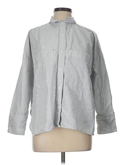Pre-owned Everlane Blazer Jacket In Gray