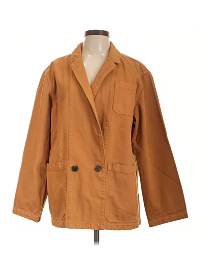 Pre-owned Everlane Blazer Jacket In Tan