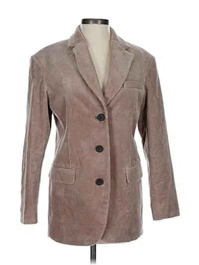 Pre-owned Everlane Blazer Jacket In Tan
