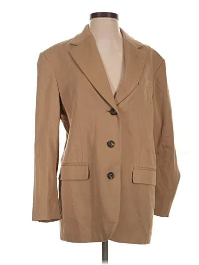 Pre-owned Everlane Blazer Jacket In Tan