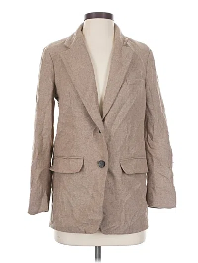 Pre-owned Everlane Blazer Jacket In Tan