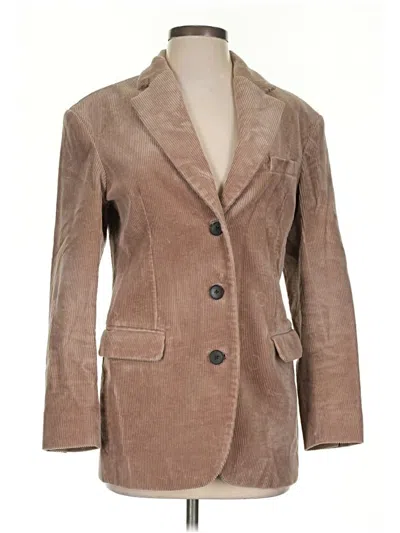 Pre-owned Everlane Blazer Jacket In Tan