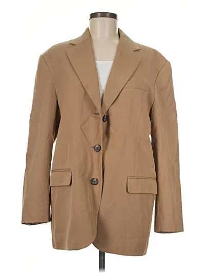 Pre-owned Everlane Blazer Jacket In Tan