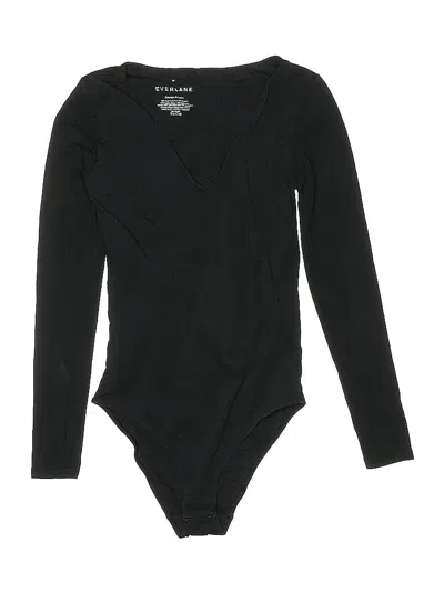 Pre-owned Everlane Bodysuit In Black