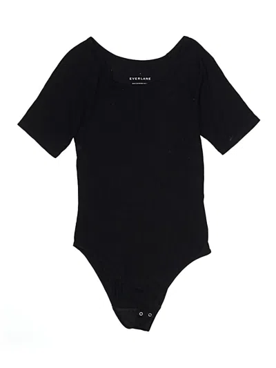 Pre-owned Everlane Bodysuit In Black