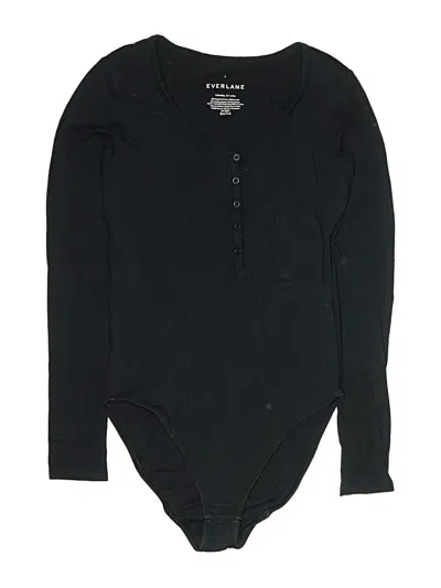 Pre-owned Everlane Bodysuit In Black