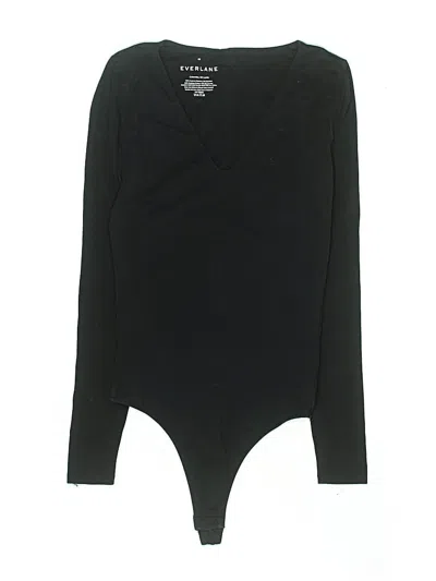 Pre-owned Everlane Bodysuit In Black